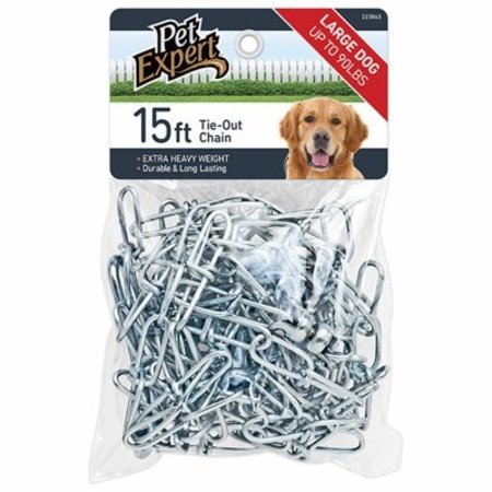 WESTMINSTER PET PRODUCTS Pe 15' Hw Tie Out Chain PE223863